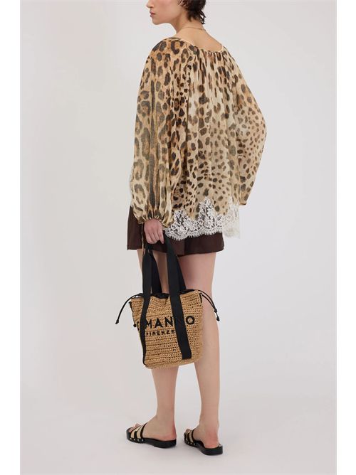 Blusa leopardata ERMANNO FIRENZE | D48EK061EC3MFB4223295